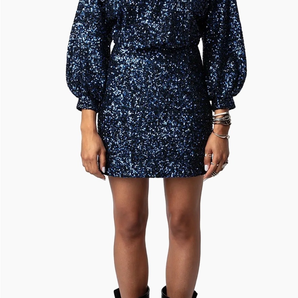 Zadig & Voltaire’s Rui Sequined Minidress Women’s Size Medium MSRP $900